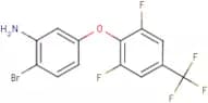3-Amino-4-bromophenyl 2,6-difluoro-4-(trifluoromethyl)phenyl ether
