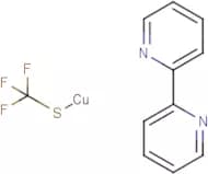 Trifluoromethylthiolato(2,2-bipyridine)copper(I)