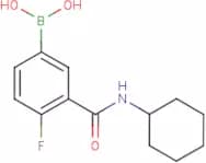 3-(Cyclohexylcarbamoyl)-4-fluorobenzeneboronic acid