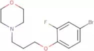 4-[3-(4-Bromo-2-fluoro-phenoxy)propyl]morpholine
