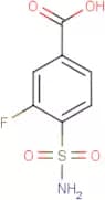 3-Fluoro-4-sulphamoylbenzoic acid