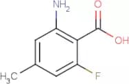 2-Amino-6-fluoro-4-methylbenzoic acid
