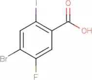 4-Bromo-5-fluoro-2-iodobenzoic acid
