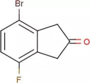4-Bromo-7-fluoroindan-2-one