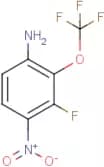 3-Fluoro-4-nitro-2-(trifluoromethoxy)aniline