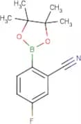 2-Cyano-4-fluorobenzeneboronic acid, pinacol ester