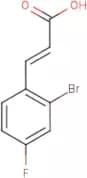 2-Bromo-4-fluorocinnamic acid