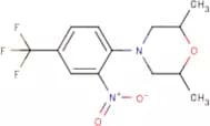 2,6-Dimethyl-4-[2-nitro-4-(trifluoromethyl)phenyl]morpholine