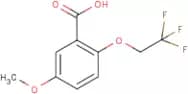 5-Methoxy-2-(2,2,2-trifluoroethoxy)benzoic acid