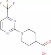1-[4-(Trifluoromethyl)pyrimidin-2-yl]piperidine-4-carboxylic acid