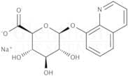 8-Hydroxyquinoline-b-D-glucuronide sodium salt