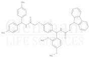 Rink Amide MBHA resin (100 - 200 mesh); loading 0.54 mmol/g