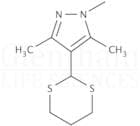 3,5-Dimethyl-4-(1,3-dithian-yl)-1-phenylpyrazole
