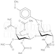 Methyl 2-acetamido-2-deoxy-4,6-anisolydene-O-[b-D- (2,3,4,6-tetraacetyl) galactopyranosyl]-a-D-gal…