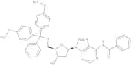 N(6)-Benzoyl-5''-O-(4,4''-dimethoxytrityl)-2''-deoxyadenosine
