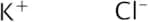 Potassium chloride, FCC grade