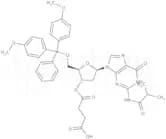 2''-Deoxy-5''-O-DMT-N2-isobutyrylguanosine 3''-O-succinate