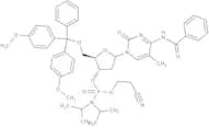 N4-Benzoyl-2''-deoxy-5''-O-DMT-5-methylcytidine 3''-CE phosphoramidite