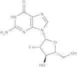 9-(2''-Deoxy-2''-fluoro-b-D-arabinofuranosyl)guanine