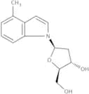 1-(2-Deoxy-b-D-ribofuranosyl)-4-methylindole
