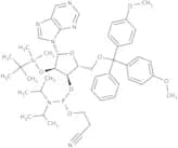 2''-O-tert-Butyldimethylsilyl-5-O-DMT-nebularine 3''-CE phosphoramidite