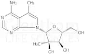 5-Methyl-7-(2-C-methyl-b-D-ribofuranosyl)-7H-pyrrolo[2,3-d]pyrimidin-4-amine