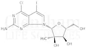 4-7H-Chloro-5-iodo-7-(2-C-methyl-b-D-ribofuranosyl)-7H-Pyrrolo[2,3-d]pyrimidin-2-amine