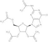2-Acetamido-6-chloro-9-(2'',3'',5''-tri-O-acetyl-b-D-ribofuranosyl)purine