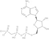 5''-Adenylic acid monoanhydride with (dichlorophosphonomethyl)phosphonic acid