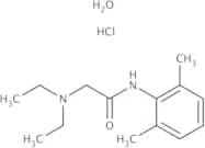 Lidocaine hydrochloride monohydrate, 98%