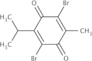 2,5-Dibromo-6-isopropyl-3-methyl-1,4-benzoquinone