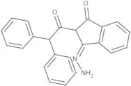 2-Diphenylacetyl-1,3-indandione-1-hydrazone