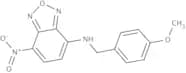 7-(p-Methoxybenzylamino)-4-nitrobenz-2-oxa-1,3-diazole
