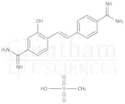 Hydroxystilbamidine bis(methanesulfonate)