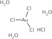 Hydrogen tetrachloroaurate(III) hydrate, 99.95% (metals basis)