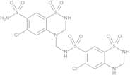 6-Chloro-N-[(6-chloro-7-sulphamoyl-2,3-dihydro-4H-1,2,4-benzothiadiazin-4-yl 1,1-Dioxide)methyl]-3…