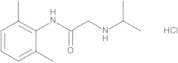 N-(2,6-Dimethylphenyl)-2-[(1-methylethyl)amino]acetamide Hydrochloride