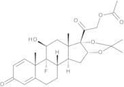 9-Fluoro-11β-hydroxy-16α,17-(1-methylethylidenedioxy)-3,20-dioxopregna-1,4-dien-21-yl Acetate (21-…