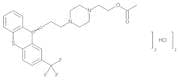 2-[4-[3-[(EZ)-2-(Trifluoromethyl)-9H-thioxanthen-9-ylidene]propyl]piperazin-1-yl]ethyl Acetate Dih…