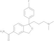 (1RS)-1-[3-(Dimethylamino)propyl]-1-(4-fluorophenyl)-1,3-dihydroisobenzofuran-5-carboxamide (Cital…