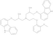 1,1'-[[2-(2-Methoxyphenoxy)ethyl]nitrilo]bis[3-(9H-carbazol-4-yloxy)propan-2-ol]