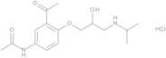 N-[3-Acetyl-4-[(2RS)-2-hydroxy-3-[(1-methylethyl)amino]propoxy]phenyl]acetamide Hydrochloride (Dia…