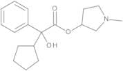 1-Methylpyrrolidin-3-yl 2-Cyclopentyl-2-hydroxy-2-phenylacetate