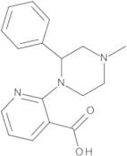 2-(4-Methyl-2-phenylpiperazin-1-yl)pyridine-3-carboxylic Acid