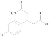 (3RS)-5-Amino-3-(4-chlorophenyl)-5-oxopentanoic Acid