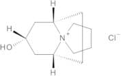 (1R,3r,5S)-3-Hydroxyspiro[8-azoniabicyclo[3.2.1]octane-8,1'-pyrrolidinium] Chloride