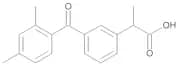 (2RS)-2-[3-(2,4-Dimethylbenzoyl)phenyl]propanoic Acid