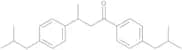(3RS)-1,3-Bis[4-(2-methylpropyl)phenyl]butan-1-one