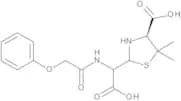 (4S)-2-[Carboxy[(phenoxy-acetyl)amino]methyl]-5,5-dimethylthiazolidine-4-carboxylic Acid (Penicill…