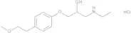 (2RS)-1-(Ethylamino)-3-[4-(2-methoxyethyl)phenoxy]propan-2-ol Hydrochloride